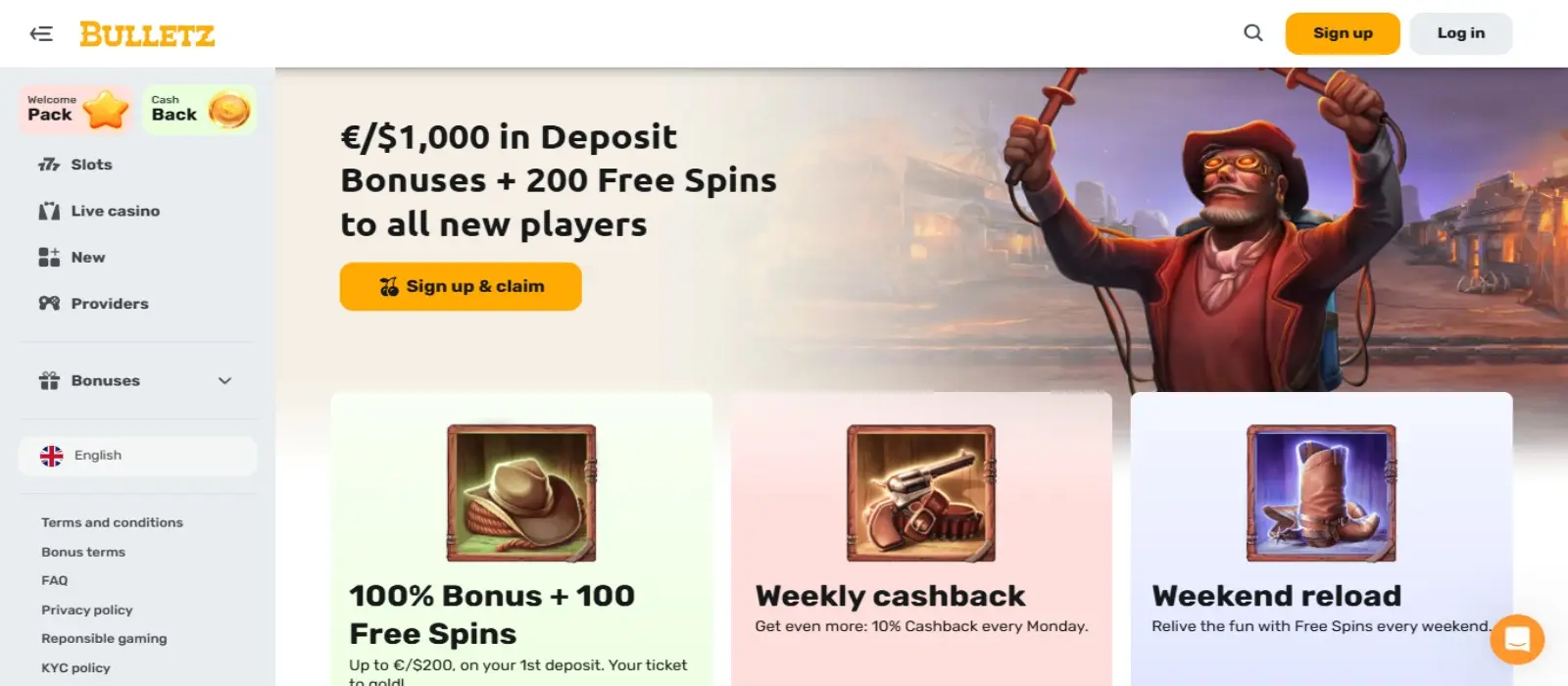 Bulletz Casino