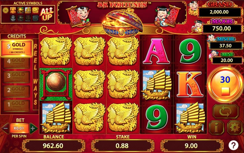 88 Fortunes Slot Machine