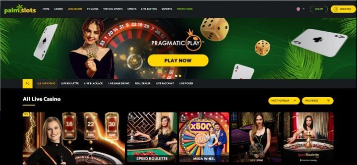 PalmSlots Casino Games