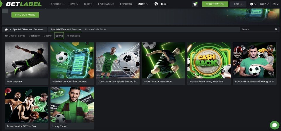 Betlabel Casino and Betting